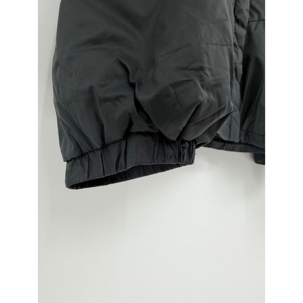 Madewell Womens Black Hooded Puffer Jacket Chevron Quilted Coat XL MA301 FA20 - Picture 9 of 16